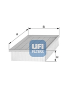 30.007.00, Фильтр UFI 30.007.00 Воздушный, UFI