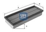 30.187.00, Фильтр UFI 30.187.00 Воздушный, UFI