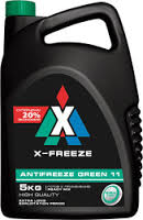 430206071, Антифриз X-Freeze Green (зеленый) 10кг "2", ТОСОЛ-СИНТЕЗ
