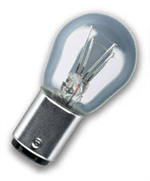 7528, Автолампа 12v 21/5w (белая, P21W/5W (BAY15d))  OSRAM 7528  (мин.упак.10шт), OSRAM