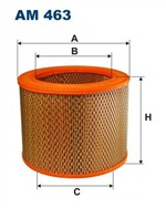 AM463, Filtron AM 463 Фильтр воздушный, FILTRON