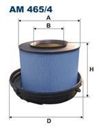 AM465/4, Filtron AM 465/4 Фильтр воздушный, FILTRON