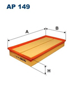 AP149, Filtron AP 149 Фильтр воздушный, FILTRON