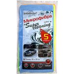 109411, Салфетки  из микрофибры Super Cleaning 5 штук, 30 x 30 см  109411, AUTOSTANDART