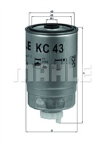KC43, Фильтр топливный KNECHT KC43, KNECHT