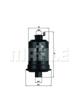KL129, Фильтр топливный KNECHT KL129, KNECHT