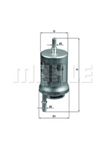 KL176/6D, Фильтр топливный KNECHT KL176/6D, KNECHT