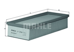 LX2046, Фильтр воздушный KNECHT LX2046, KNECHT