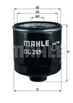 OC295, Фильтр масляный KNECHT OC295, KNECHT