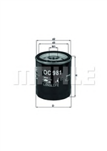 OC981, Фильтр масляный KNECHT OC981, KNECHT