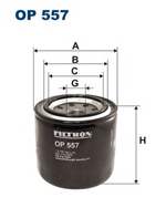 OP557, Filtron OP 557 Фильтр масляный, FILTRON