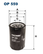 OP559, Filtron OP 559 Фильтр масляный, FILTRON