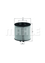 OX341D, Фильтр масляный KNECHT OX341D, KNECHT