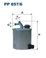 PP857/6, Filtron PP 857/6 Фильтр топливный, FILTRON