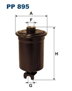 PP895, Filtron PP 895 Фильтр топливный, FILTRON