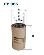PP965, Filtron PP 965 Фильтр топливный, FILTRON